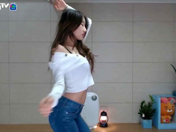 BJ SEOA 徐雅 紧身牛仔 后背摇 热舞 dance 32