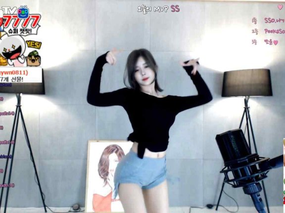 BJ YOON SSO WON伊素婉 2021 03 22 热舞 dance 2
