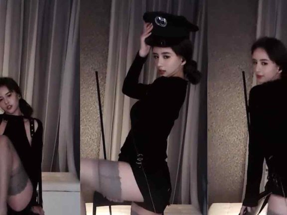 虎牙 中国蓝 月月王 热舞 dance 49