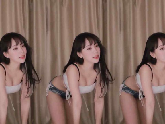 【美女主播 福利舞蹈】牛仔热裤 TIKTOK美女