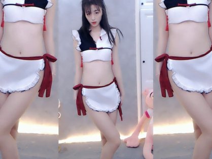 【斗鱼订制福利】乔妹 热舞视频 ♥黑丝加特林，可可爱爱又诱惑满满♥