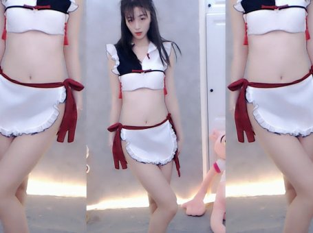 【斗鱼订制福利】乔妹 热舞视频 ♥黑丝加特林，可可爱爱又诱惑满满♥