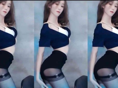 虎牙 子恩是个淘气包 热舞视频 ♥黑丝热裤性感热舞，背影着实诱人♥
