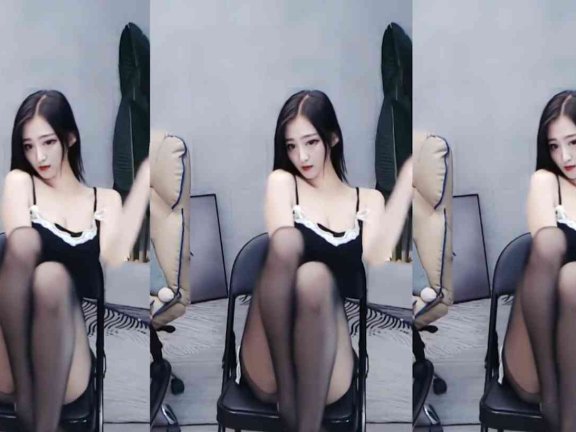 虎牙 御儿 热舞视频 ♥性感睡衣黑丝诱惑，小内内很性感♥