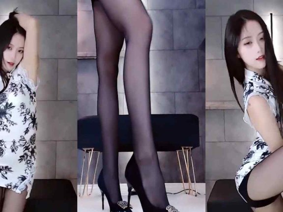 虎牙 林软软 热舞视频 ♥黑丝高跟超诱惑舞蹈，实在够顶♥