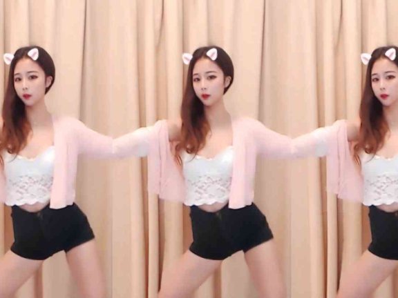 虎牙 周一一 热舞视频 ♥没啥说的，热裤，电臀~♥