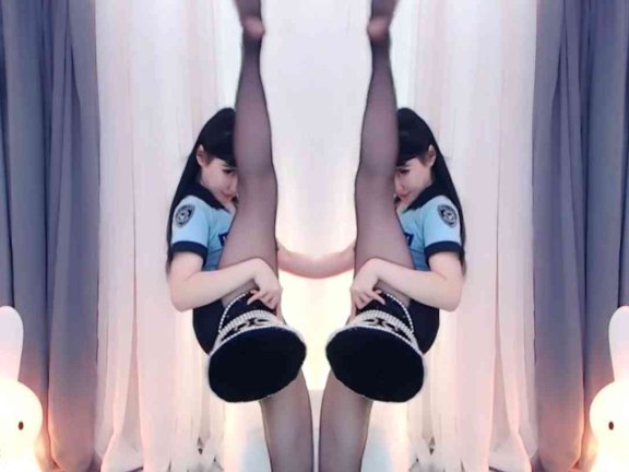 虎牙 兮儿兮旺 热舞视频 ♥一字马加特林，第一次见~♥