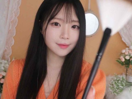 ASMR(Sub✔) 为迎春悸动的顾客准备的珊瑚色妆容