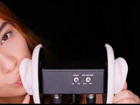 ASMR  温柔的舔耳朵和亲吻
