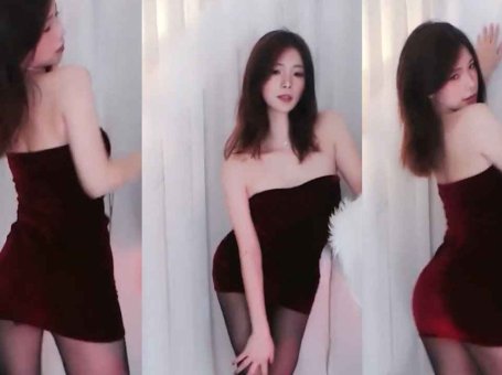 虎牙 紫璇 热舞视频 ♥诱惑红裙黑丝劲舞，丰满身材电臀太养眼♥