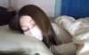 ASMR 看着我的男朋友，从和她睡觉开始的一天