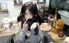 ASMR]  小女巫露娜 口腔音、舔耳、吸管