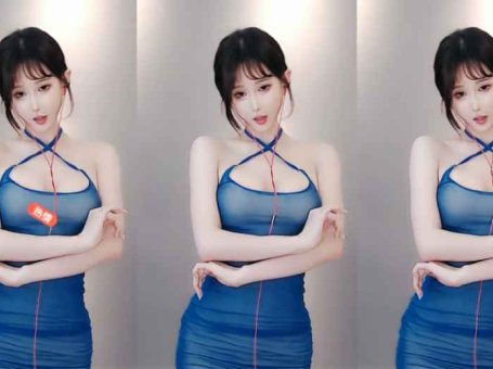 网易cc主播热舞笔心乔巴  低胸礼服，快掉出来了
