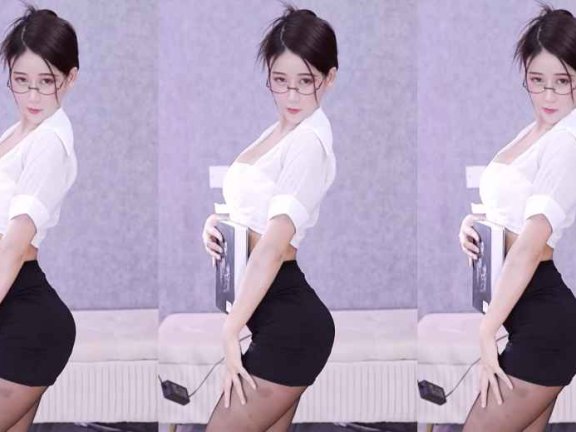 虎牙主播热舞 正恒韵子 制服御姐范 露底