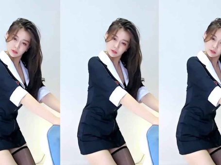 虎牙 小狮子 热舞视频 ♥黑丝长筒袜，高潮表情舞♥ 这么高的颜值，何必呢