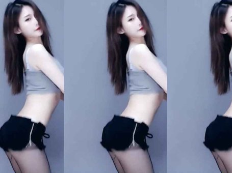 斗鱼主播热舞 亦亦elle  ♥超短热裤黑丝劲舞，这个皮肤这个身材爱了♥