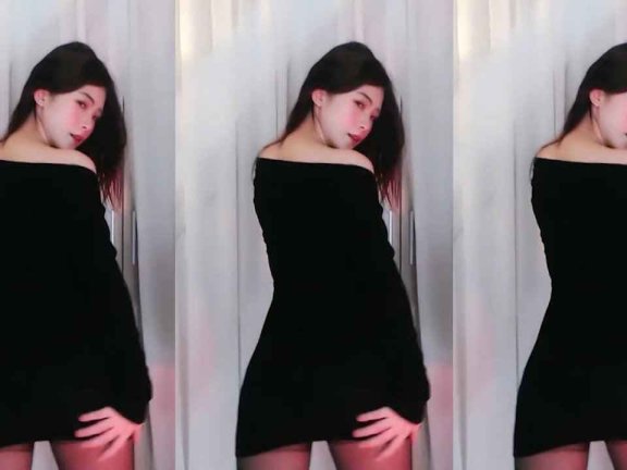 虎牙 紫璇 热舞视频 ♥性感黑丝包臀裙，激情电音热舞♥ 大爱款主播