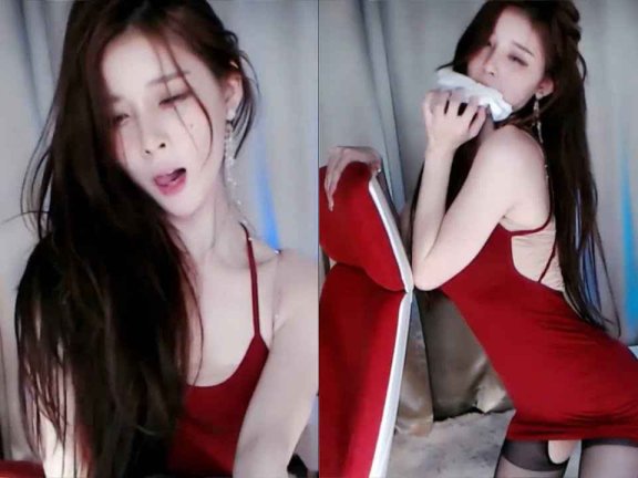 虎牙 小水熙 热舞视频 ♥开档黑丝超短红裙，激情加特林♥ 要说整活，还是你厉害