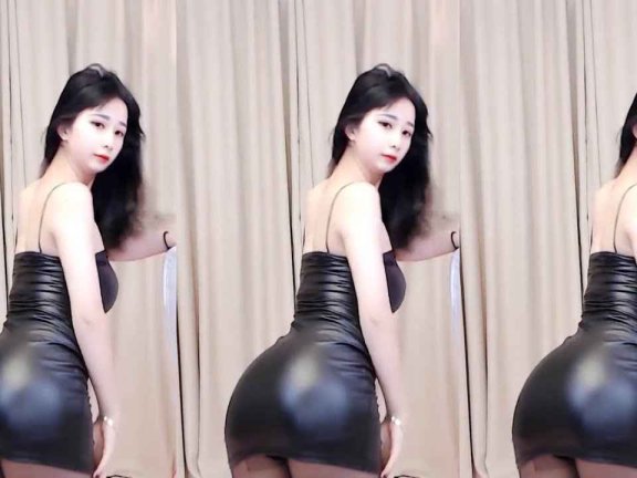 虎牙 Miu茵茵 热舞视频 ♥紧身小短裙，性感黑丝热舞♥ 小可爱的反差性感