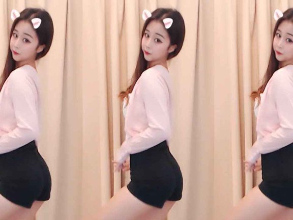 虎牙 周一一 热舞视频 ♥没啥说的，热裤，电臀~♥