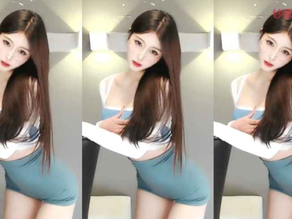 虎牙主播热舞 环星M晴小兔  紧身裤