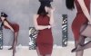 虎牙 织梦艺嫣 热舞视频 ♥开衩长裙露黑丝袜跟♥ 这首曲子下，没有主播是不性感的（我猜）