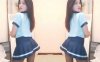 斗鱼 淼淼喵酱 热舞视频 ♥原来还在熊猫的时候，制服黑丝加特林，疯狂露底♥ 可恶的安全裤
