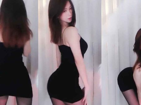 虎牙 RD黎木子 热舞视频 ♥紧身裤包不住的性感臀部♥ 没看错的话，里面是丁字裤？