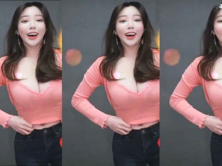韩国超胸BJ女主播智媛jeehyeoun G지삐 抖奶打糕舞，这谁受得了呀！！