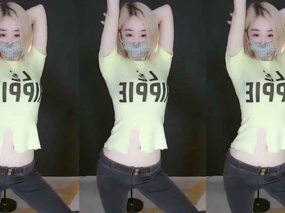 斗鱼主播热舞 一渔 被封前四连跳！！