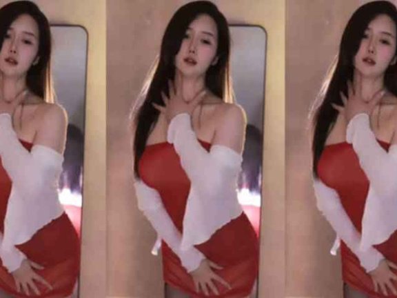 虎牙主播 猫崽崽三分糖  黑丝红色包臀裙热舞妩媚多姿