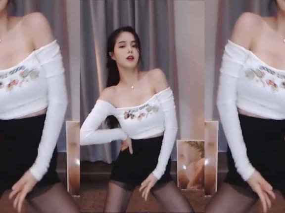 斗鱼 苏恩 热舞视频 ♥上有雪白胸脯，下有黑丝美腿♥ 话说美女你的黑丝破了，可以给我么（滑稽）
