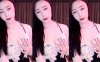 虎牙主播颜色仙仙定制～蕾丝吊带深沟～胸部抹油01.45开始观看口感更佳哦～