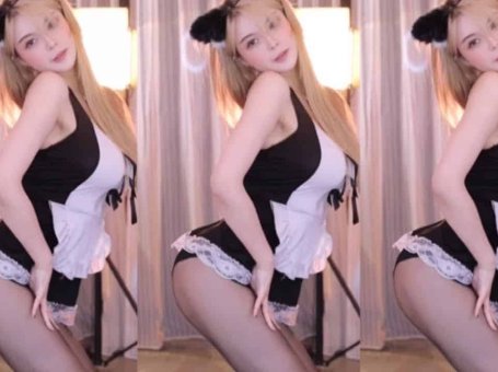 斗鱼苏恩Olivia 女仆装热舞