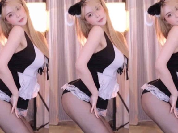 斗鱼苏恩Olivia 女仆装热舞