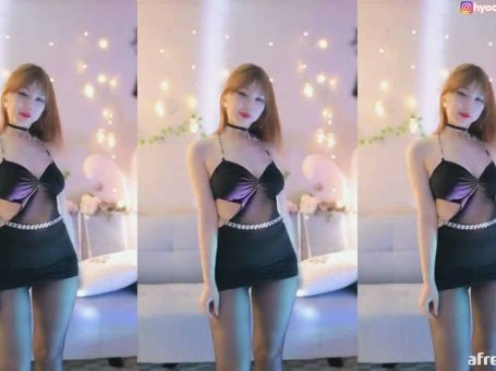 Afreecatv 孝卡 不穿内衣性感诱惑舞蹈