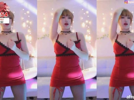 Afreecatv 孝卡 性感睡衣漏内