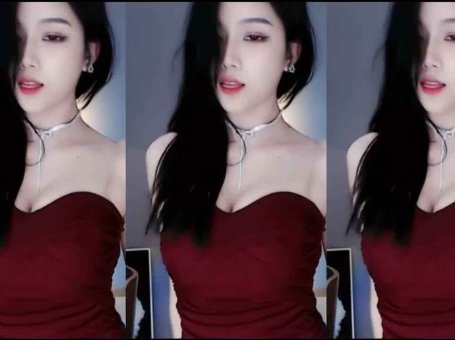 斗鱼萌七 红色礼服诱惑热舞