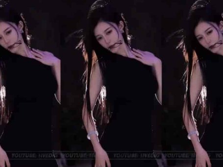 虎牙 暴躁金莲 素黑口咬眼镜露背，女王归来！
