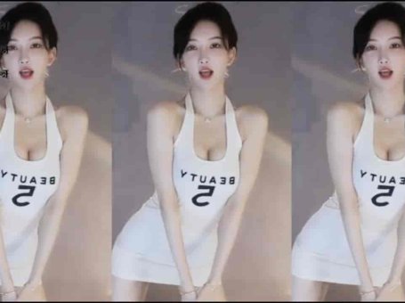 斗鱼南妹儿 白色短裙 上上下下